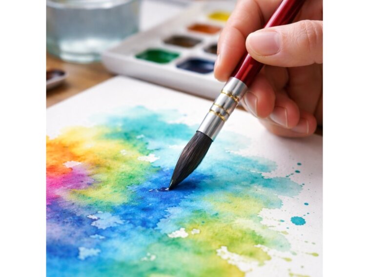 Akvarelový štětec