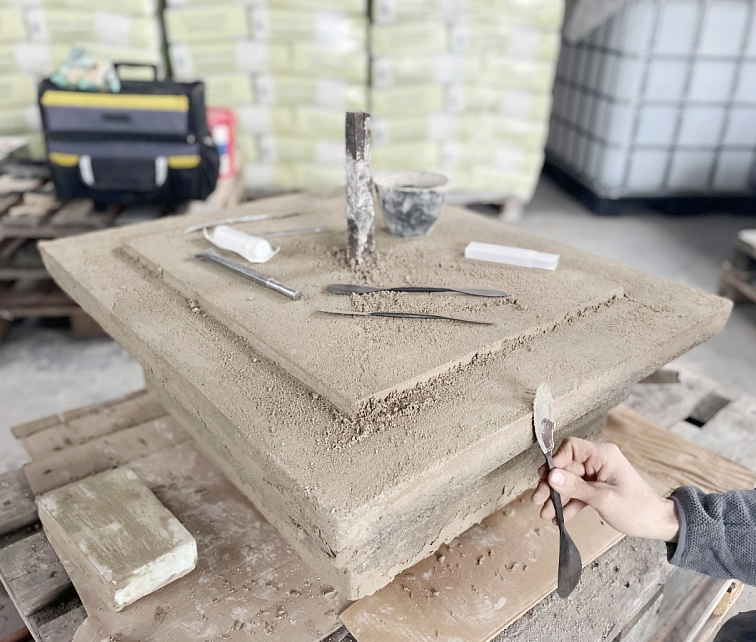 RM - Tmel na kámen, zrnitost <0,5mm (střední)