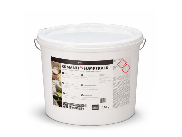 KEIM Romanit-Sumpfkalk, čisté vápno, uleželé minimálně 3 roky