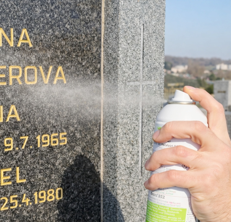 Fix pro obnovu písma v kameni – kompletní sada na opravu nápisů