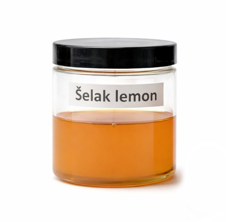 Šelaková politura, Lemon s voskem, 30 % roztok