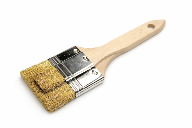 Brusný štětec, plochý