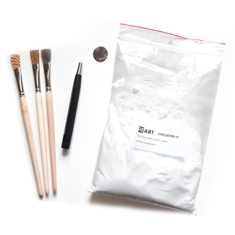 Chelaton 3 - čistič mincí a kovových předmětů