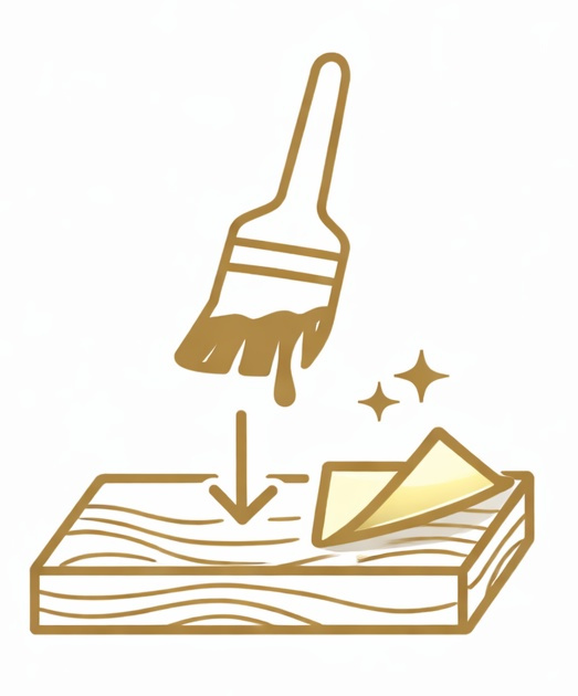 Mixtion italský, olejové lepidlo na zlato