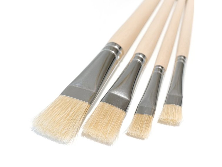 Školní plochý štětec