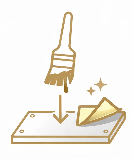 Mixtion italský, olejové lepidlo na zlato