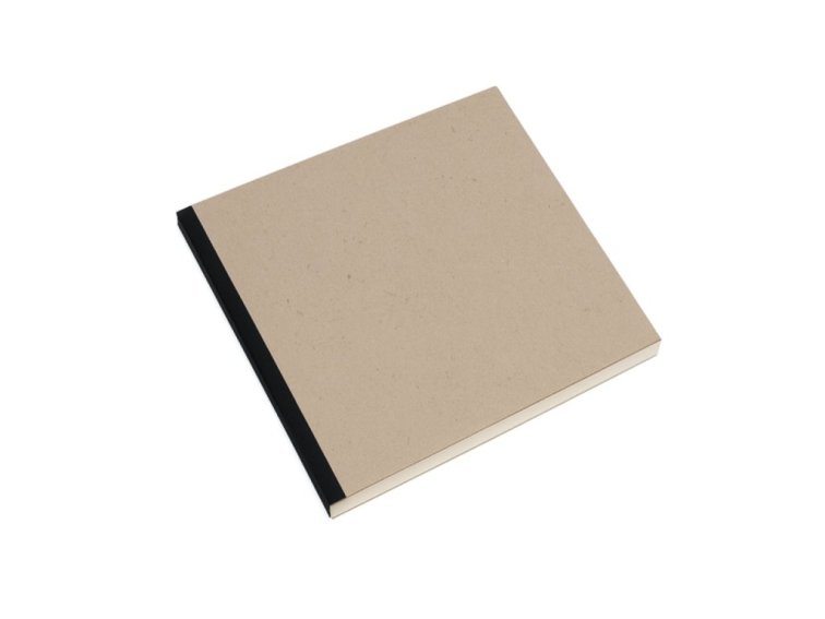 Skicák, ruční papír 21x21 cm, 144 stran, papír gramáž 100 g