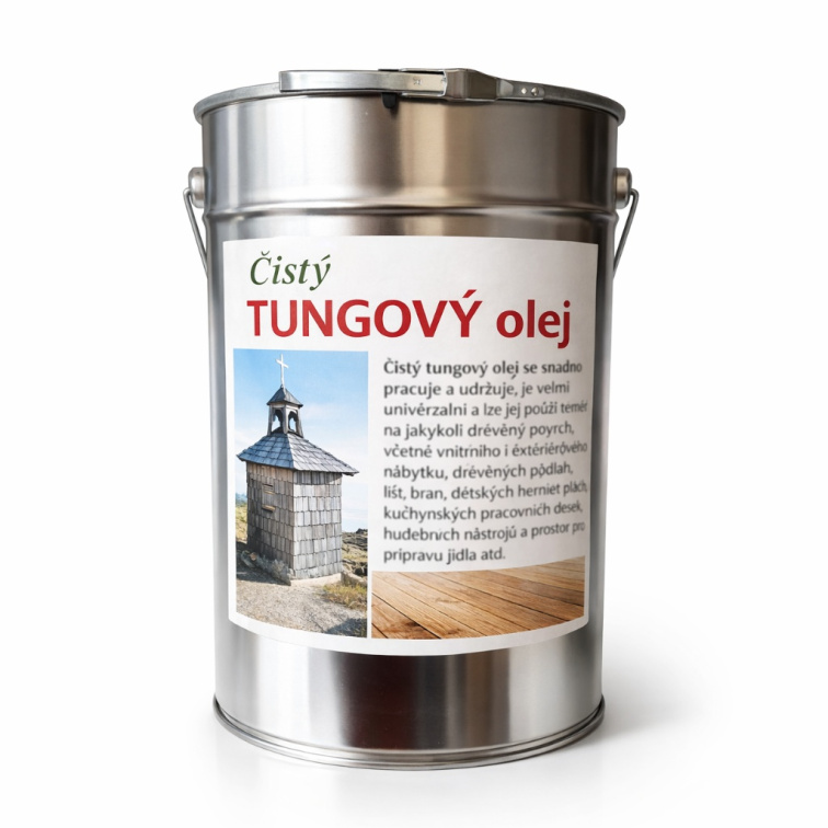 Čistý TUNGOVÝ olej