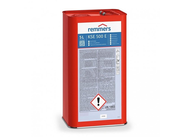 KSE 500 E zpevňovač kamene - pro silně porézní povrchy