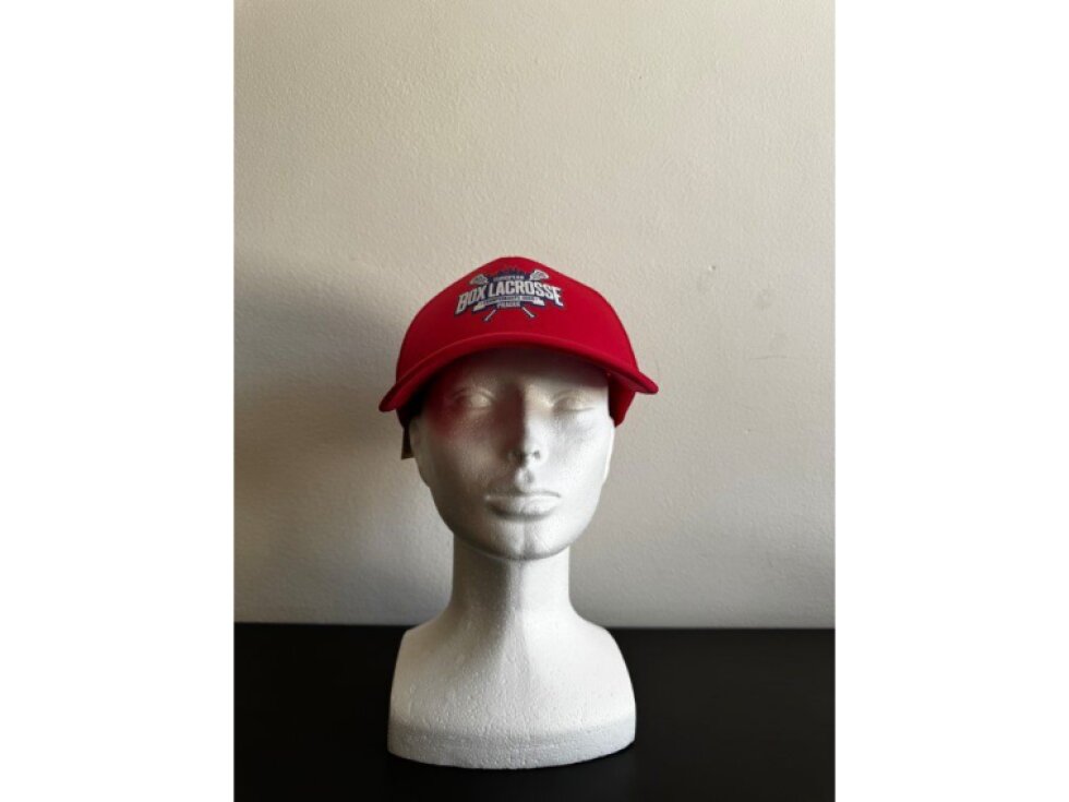Kšiltovka EBLC Trucker červená se zahnutým kšiltem
