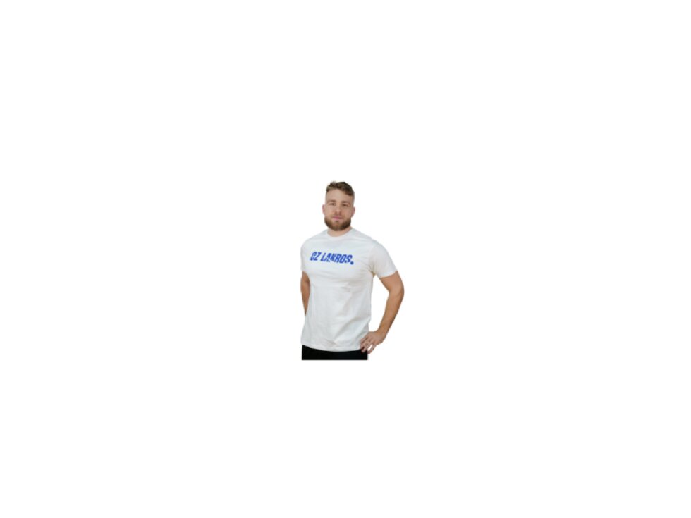 Dětské bílé tričko CZ Lakros ze 100% bavlny