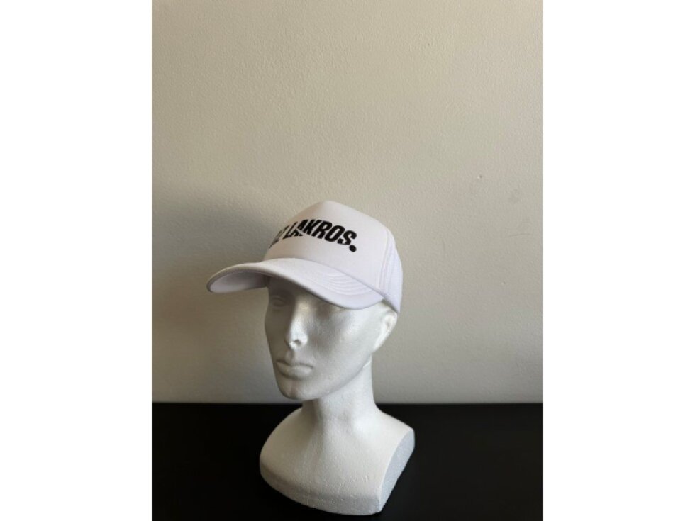 Čepice CZ Lakros Trucker – bílá s nastavitelným páskem