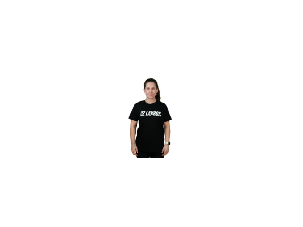 Dětské unisex tričko CZ Lakros černé – oficiální merch