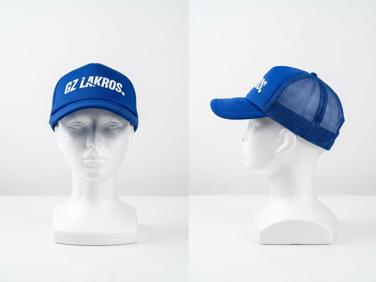 CZ Lakros Trucker kšiltovka s nastavitelným páskem – modrá