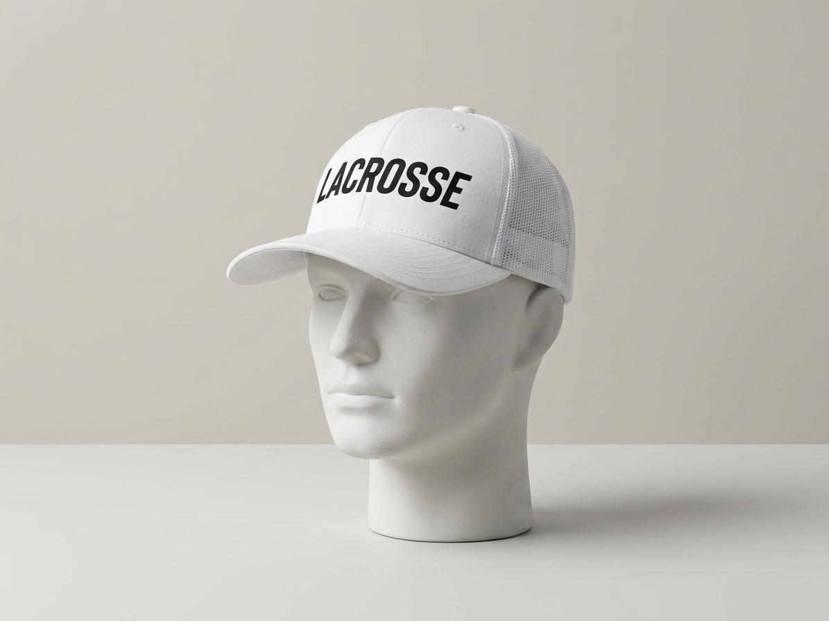 Čepice CZ Lakros Trucker – bílá s nastavitelným páskem