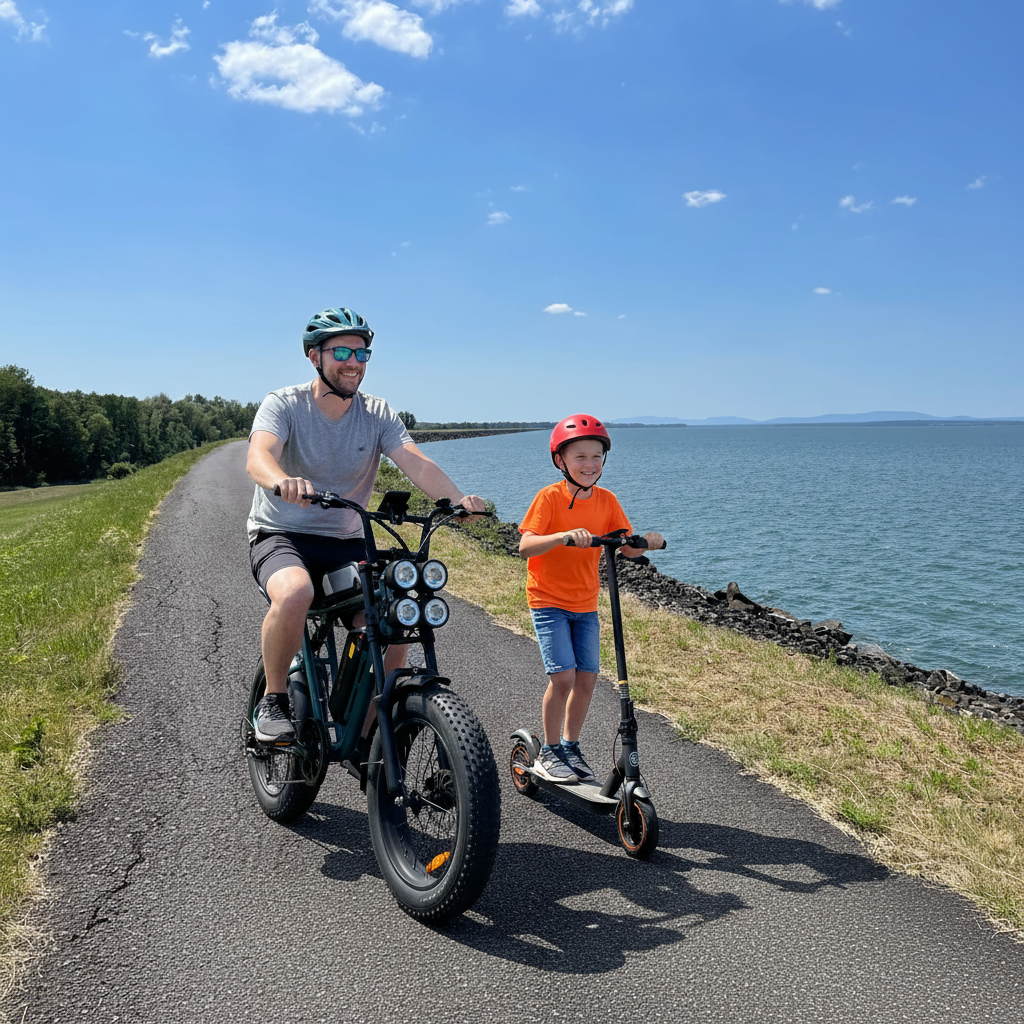 3 trasy pre elektrické bicykle a elektrické kolobežky, ktoré musíte vyskúšať! 