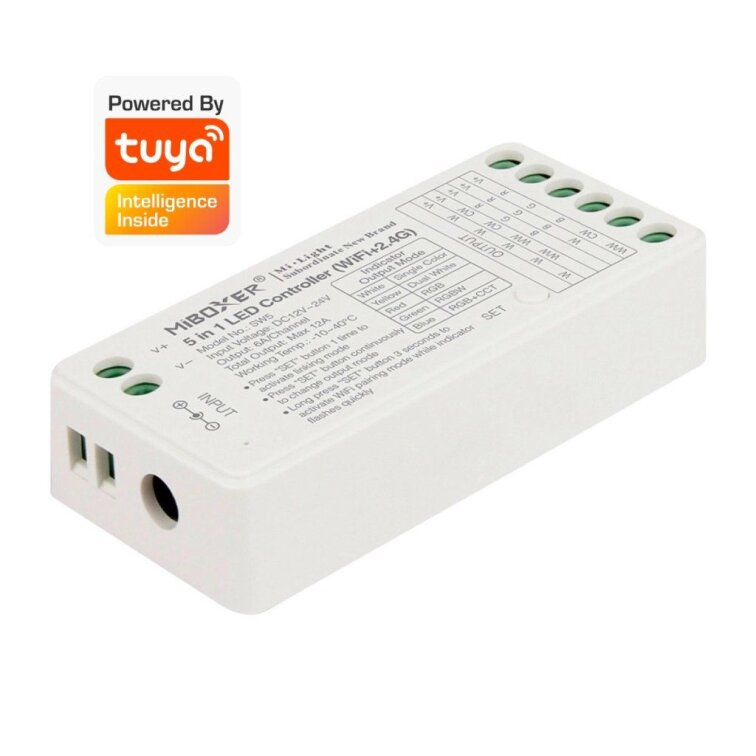 LED přijímač RF6 5 in 1 - 2,4GHz WIFI (SW5)