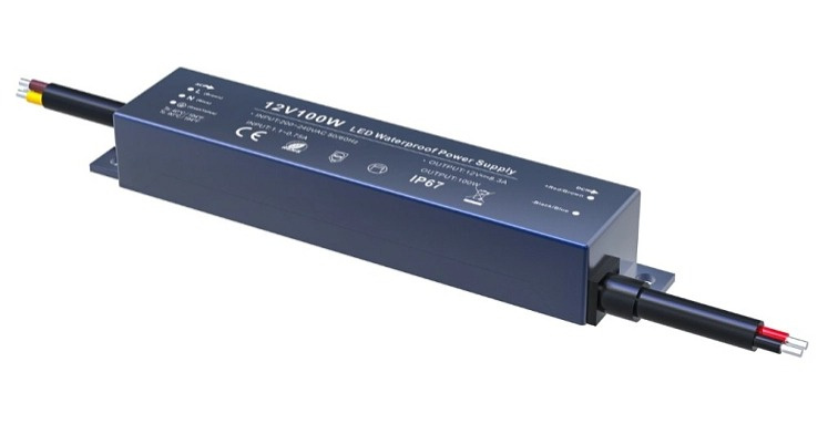 LED napájecí zdroj 100W, 12V, IP67 - MINI