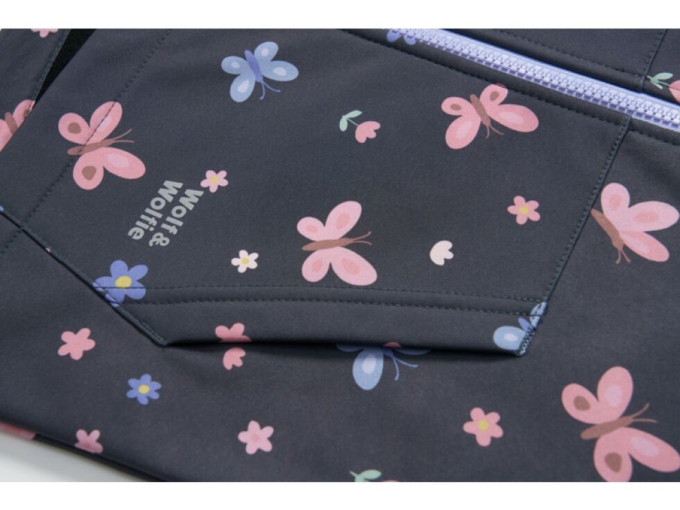 Dívčí softshellová zateplená bunda Wolf & Wolfie B2663