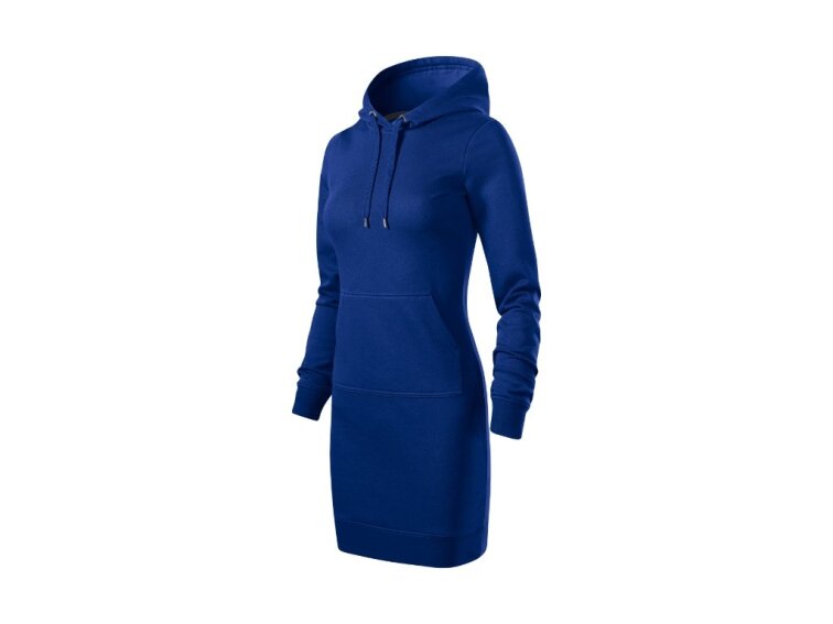 Dámské mikinové šaty Snap královská modrá