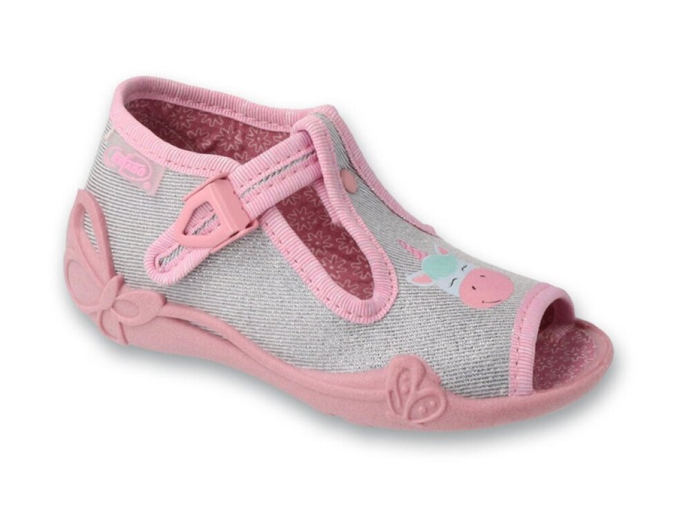 Dívčí bačkůrky BEFADO PAPI 213P145 - jednorožec