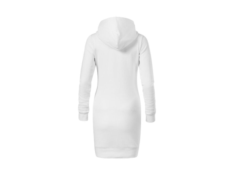 Dámské mikinové šaty Snap bílá