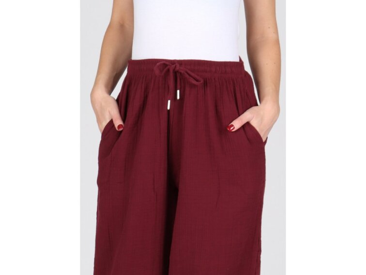 Dámské mušelínové kalhoty EVONA ALEXA 031