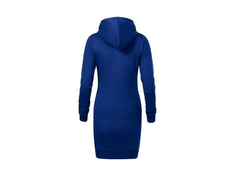 Dámské mikinové šaty Snap královská modrá