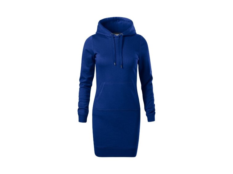 Dámské mikinové šaty Snap královská modrá