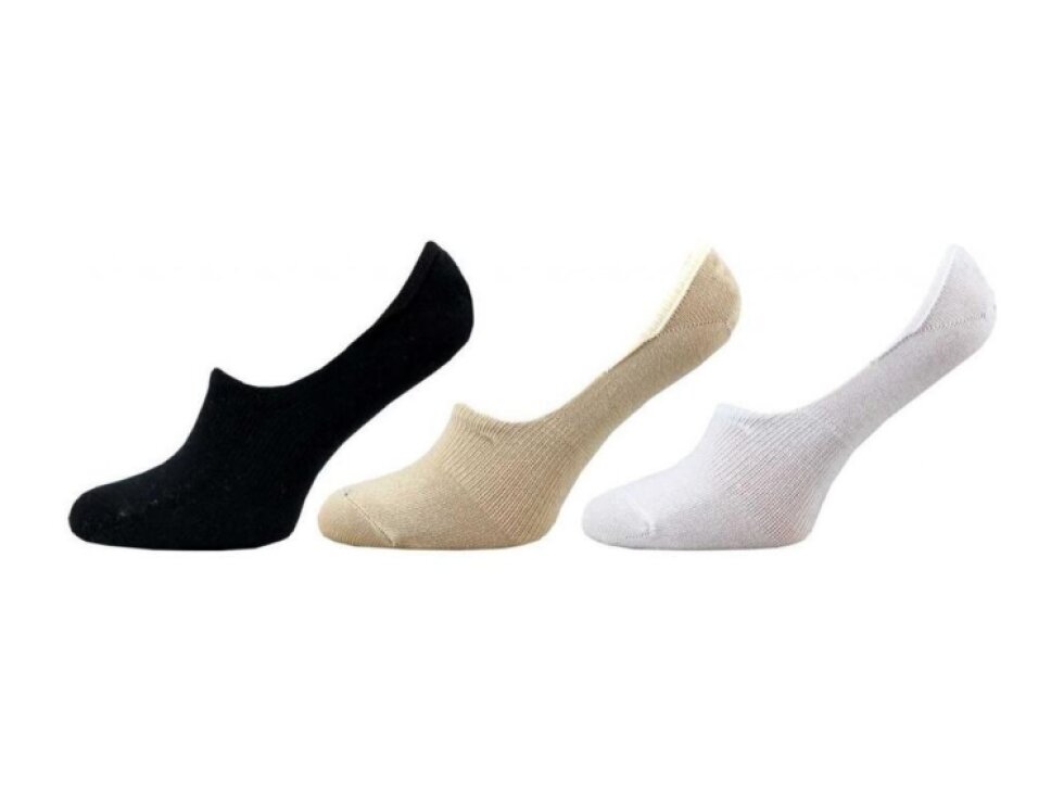 Dámské a pánské podkotníčkové ponožky NOVIA I-5 Fashion Invisible | 3 páry