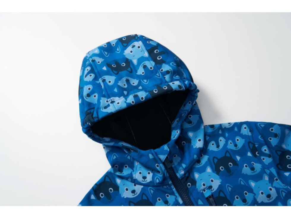 Chlapecká softshellová zateplená bunda Wolf & Wolfie B2664