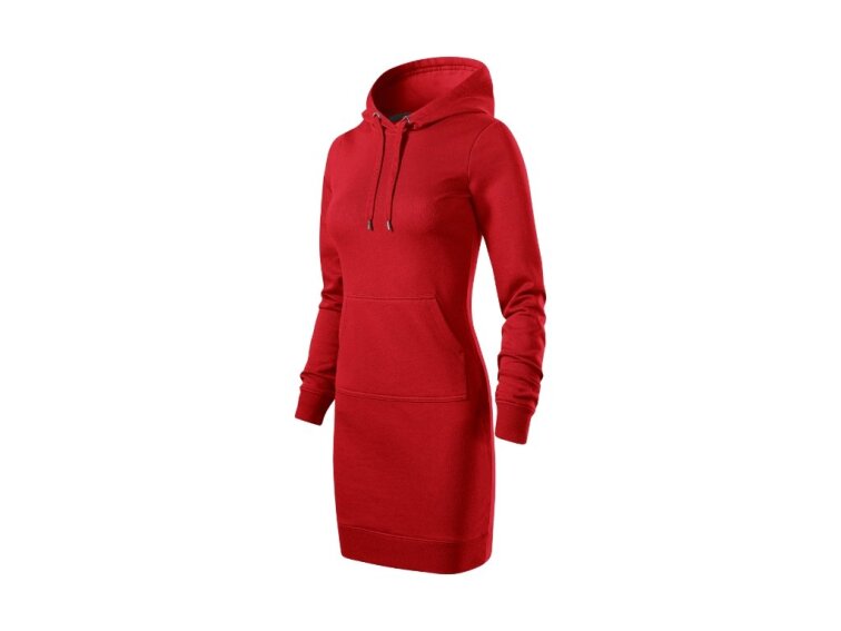 Dámské mikinové šaty Snap červená