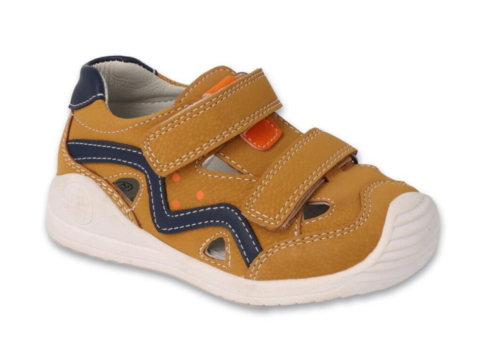 Chlapecké sandálky Befado SNAKE hnědé - Pohodlí a styl