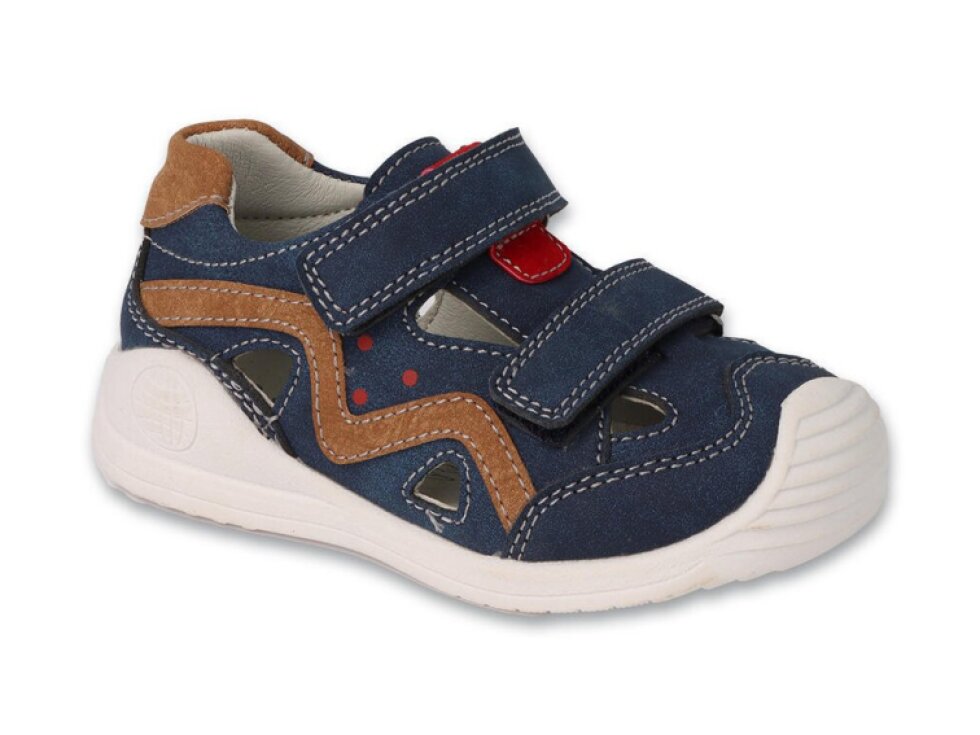 Dětské sandálky Befado SNAKE modré s antialergickou podšívkou