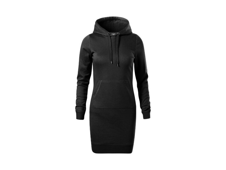 Dámské mikinové šaty Snap černá