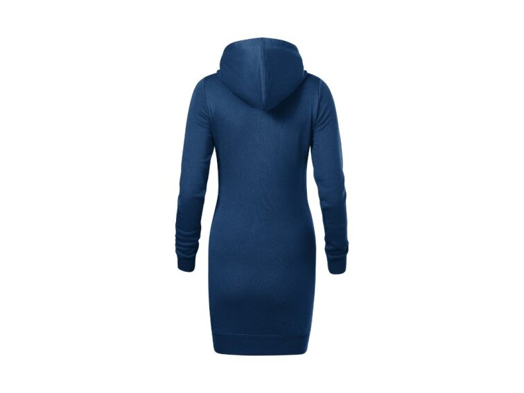Dámské mikinové šaty Snap půlnoční modrá