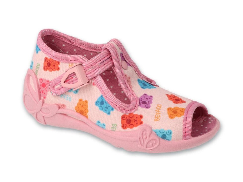 Dívčí bačkůrky BEFADO PAPI 213P144 - medvídci