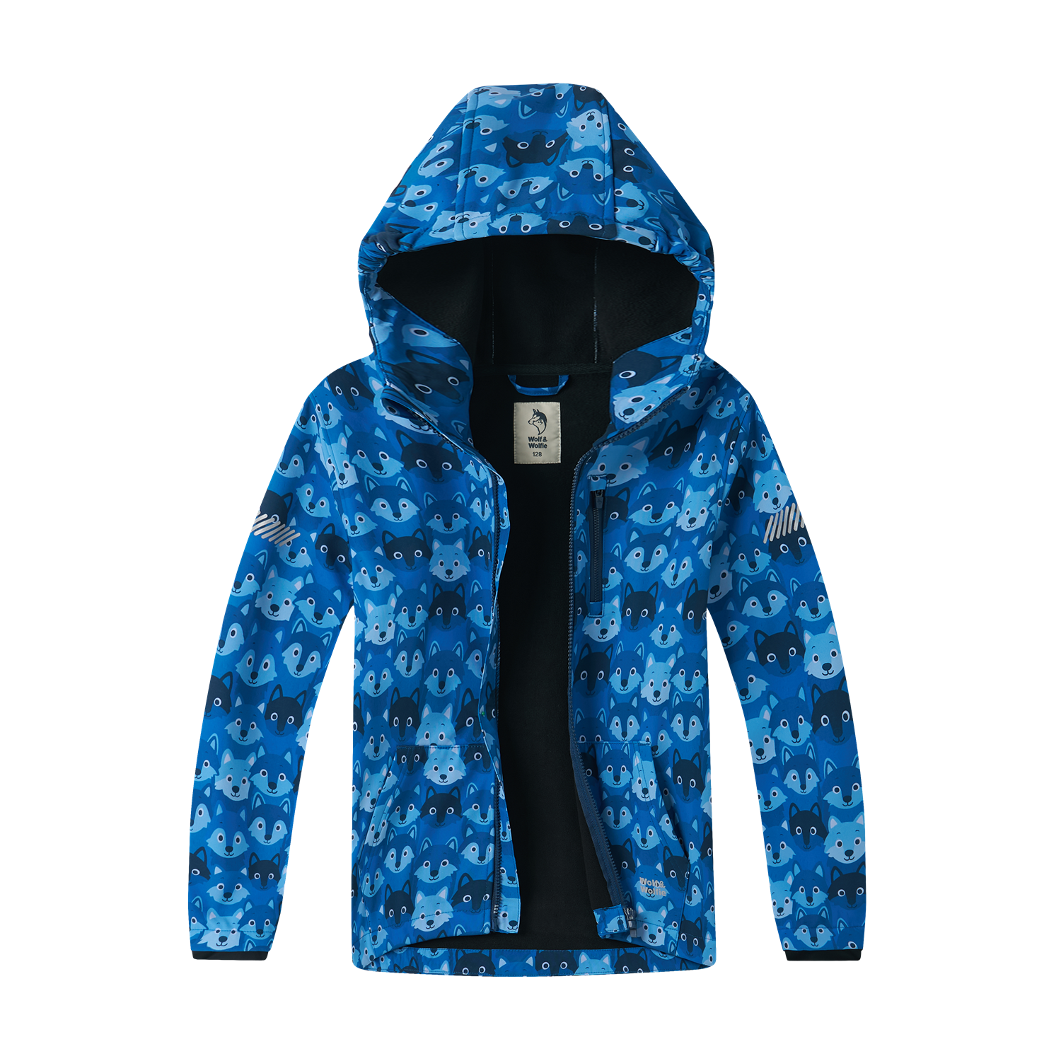 Chlapecká softshellová zateplená bunda Wolf & Wolfie B2664