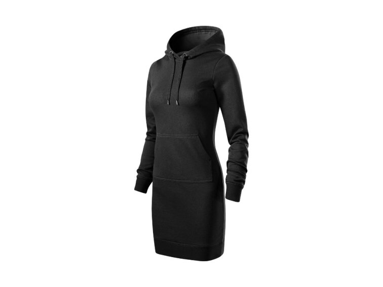 Dámské mikinové šaty Snap černá