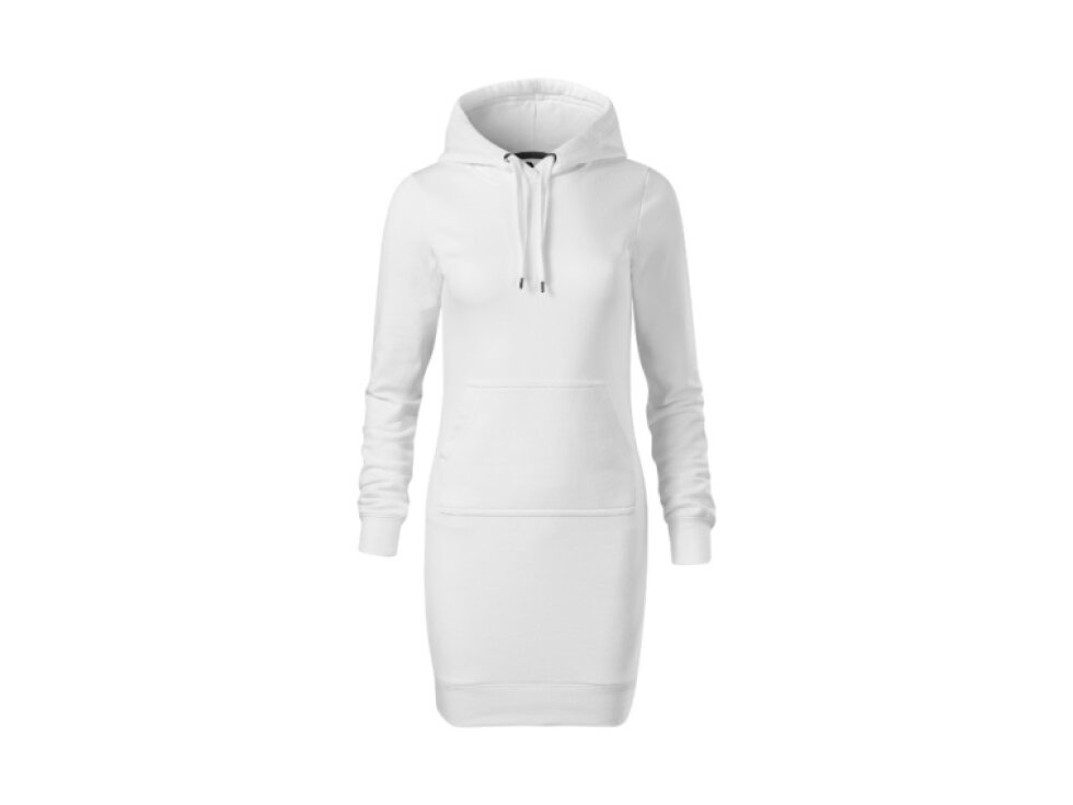 Dámské mikinové šaty Snap bílá