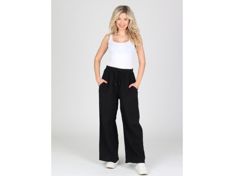 Dámské mušelínové kalhoty EVONA ALEXA 023