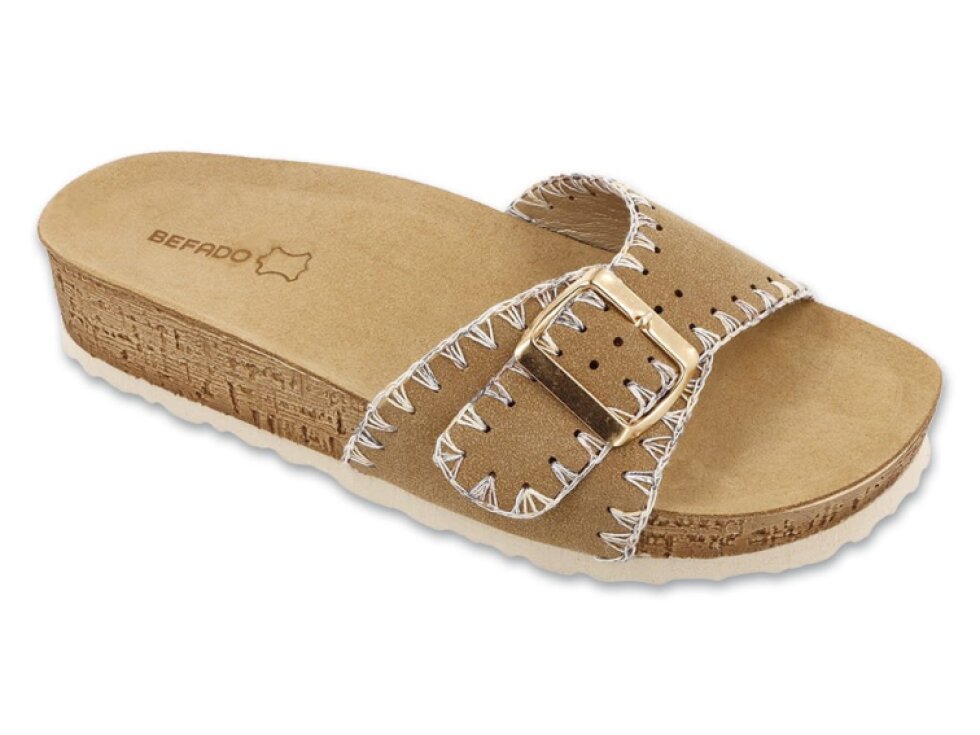 Dámské kožené pantofle BEFADO 158D275