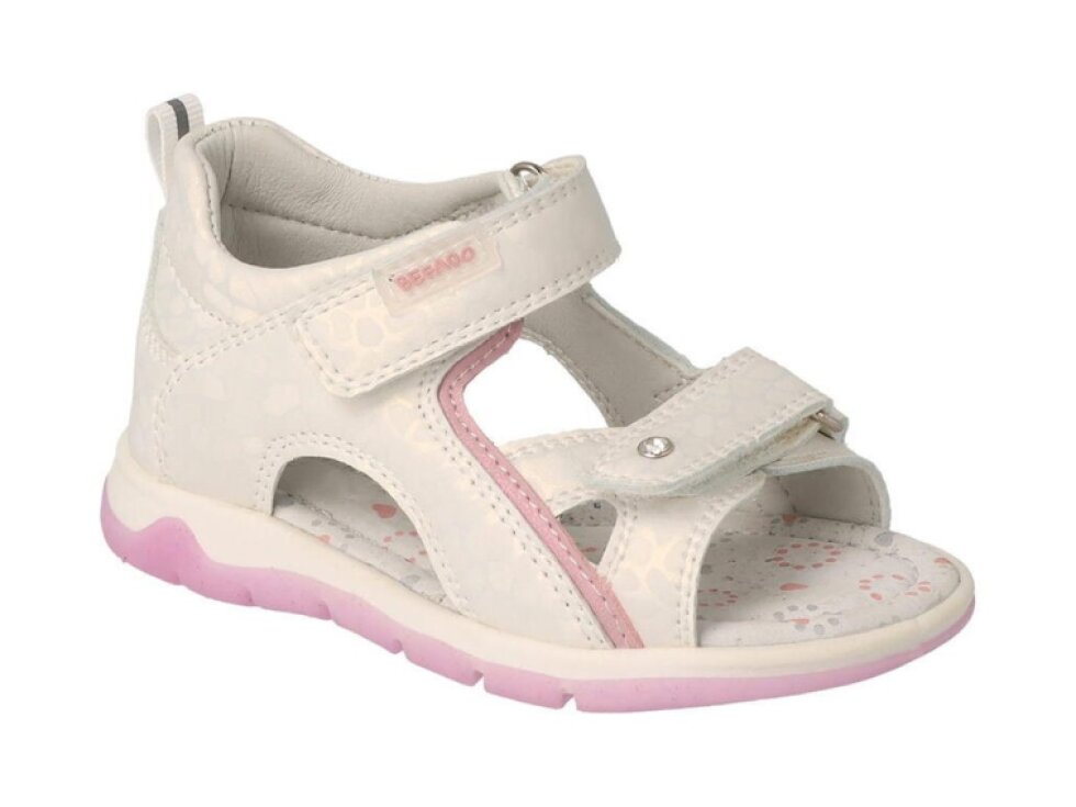 Dívčí sandálky Befado SPARKY 170P092 růžové s antialergickou podšívkou