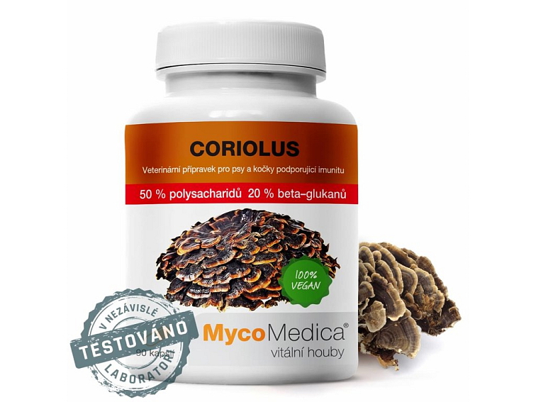 Mycomedica Coriolus 50 % 90 kapslí