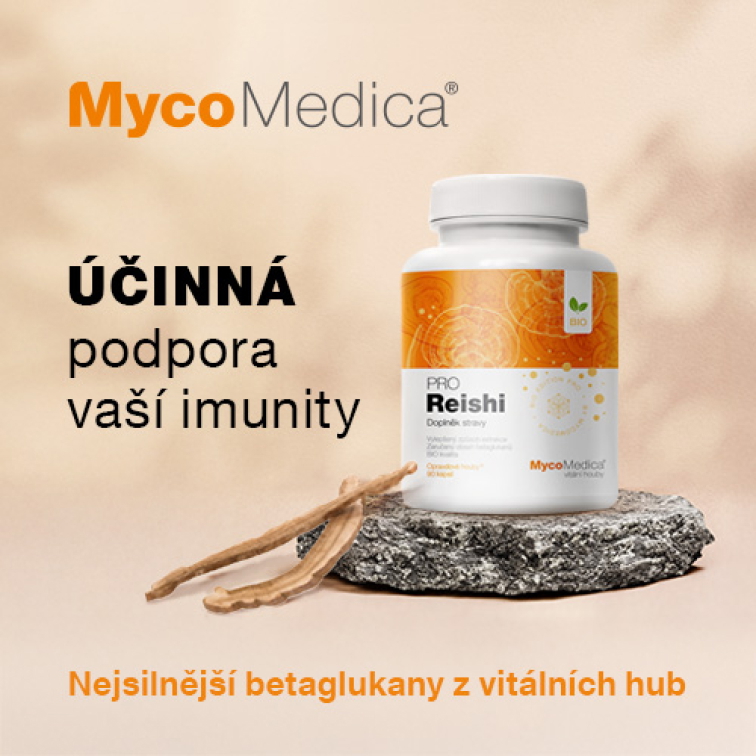 MycoMedica Reishi PRO 90 kapslí
