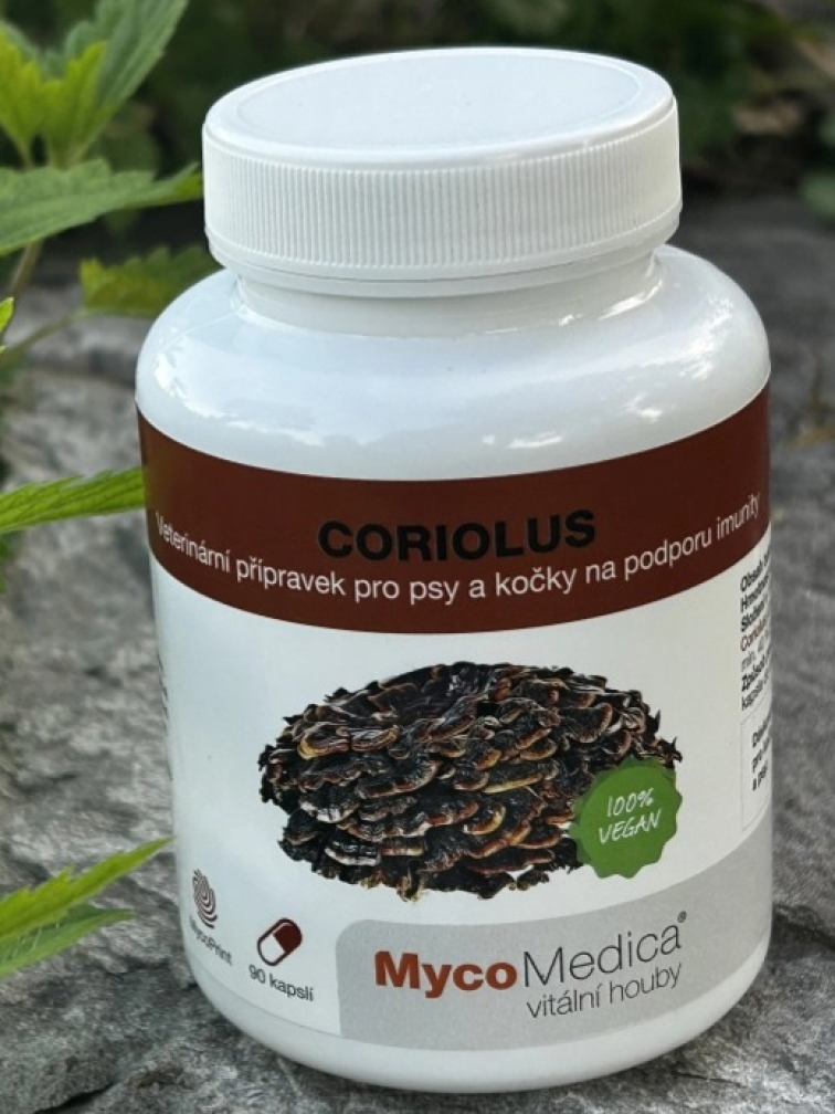 MycoMedica Coriolus 90 kapslí