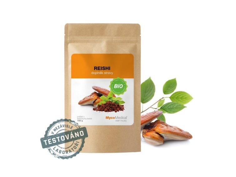 MycoMedica Reishi prášek BIO 100 g