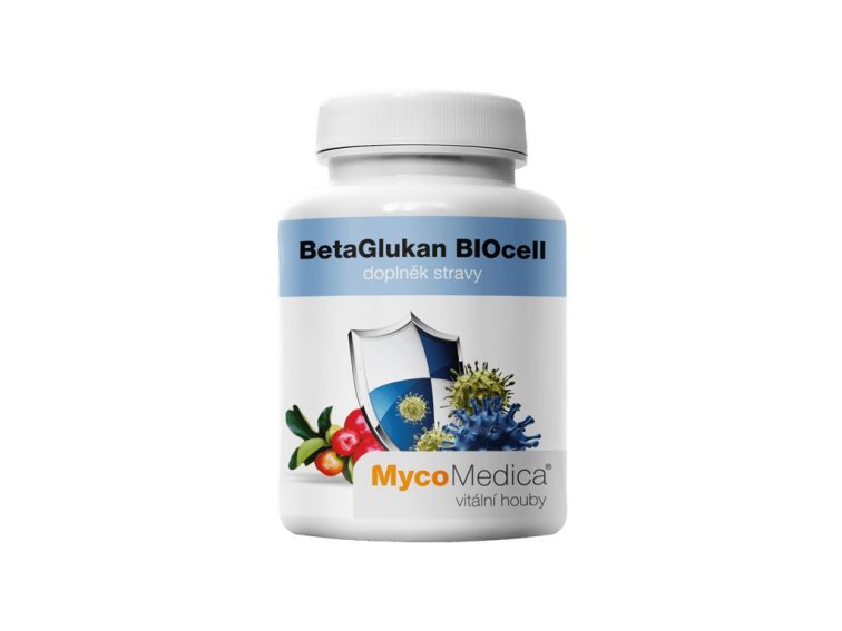 MycoMedica beta glukan Bio cell 90 kapslí