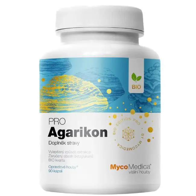 Mycomedica Agarikon PRO 90 kapslí