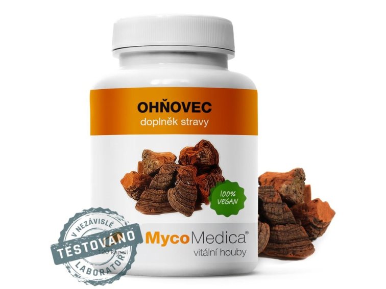 MycoMedica Ohňovec 90 Kapslí